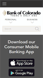 Mobile Screenshot of bankofcolorado.com